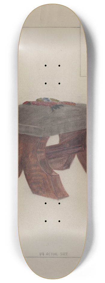 Albert Camilli - Foot Stool 8.25 inch art skate deck