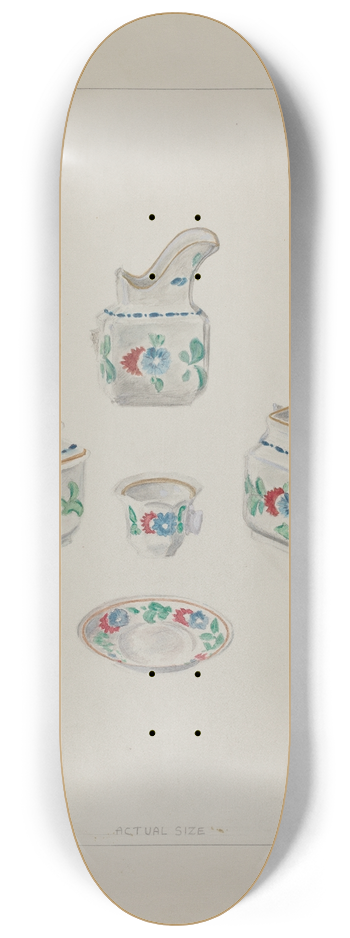 Albert Camilli - Toy China Set 8.25 inch art skate deck