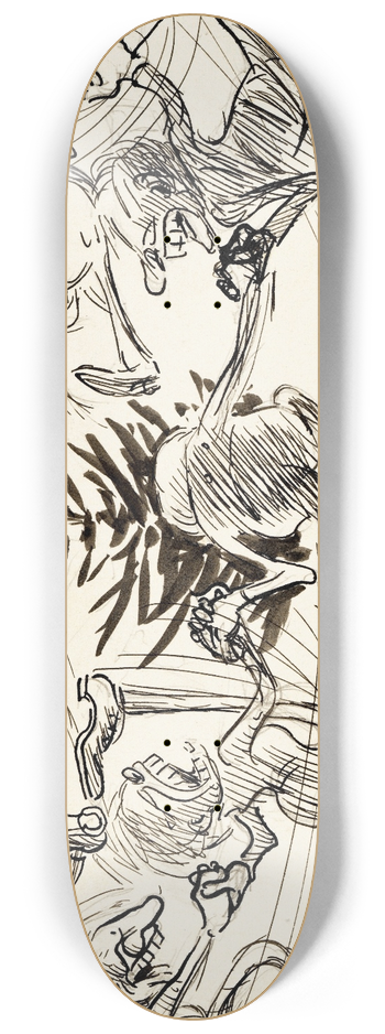 Albert Engstrm - Notes 8.25 inch art skate deck