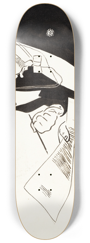 Albert Engstrm - Springer the Notary 8.25 inch art skate deck