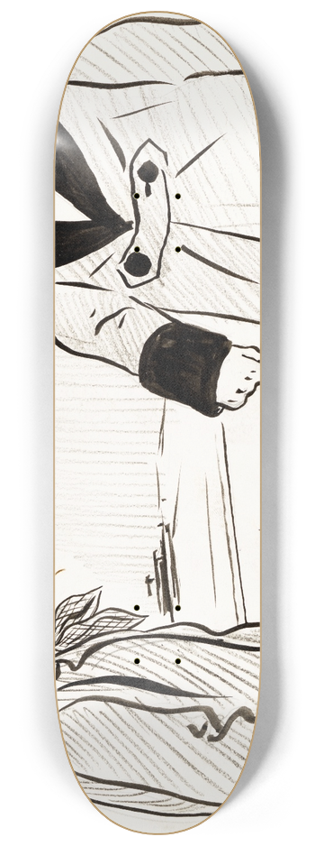 Albert Engstrm - The Despotic Old Proprietor 8.25 inch art skate deck