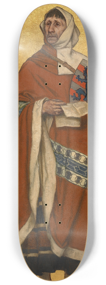 Albert Frans Lieven De Vriendt - Tideman van den Berghe 8.25 inch art skate deck