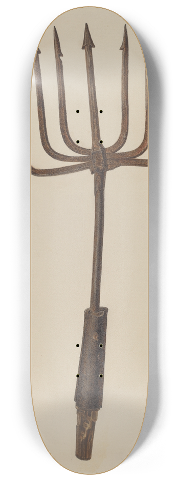 Albert Geuppert - Fishing Spear 8.25 inch art skate deck