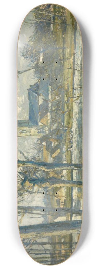Albert Gleizes - Paysage de Picardie 8.25 inch art skate deck