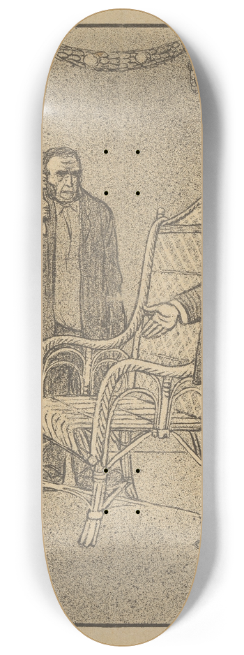 Albert Hahn - De Notenkraker, 27 juli 1907 ; De modelpatroon 8.25 inch art skate deck