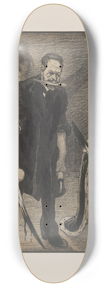 Albert Hahn - De Russische Revolutie 8.25 inch art skate deck