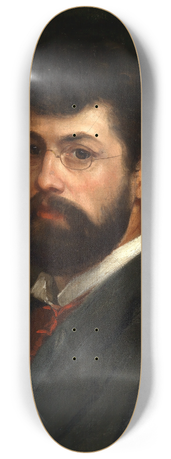 Albert Lang - Self-portrait 8.25 inch art skate deck