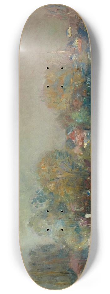 Albert Lebourg - Amiens, bords de rivire 8.25 inch art skate deck