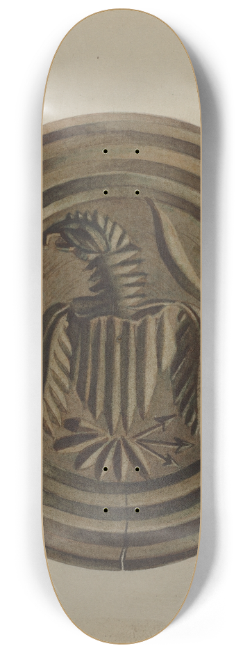 Albert Levone - Pa. German Butter Mold 8.25 inch art skate deck