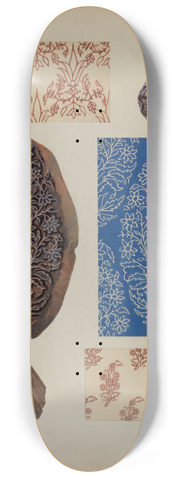 Albert Levone - Wood Blocks 8.25 inch art skate deck