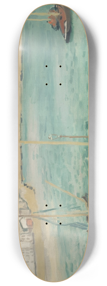 Albert Marquet - Audierne, les tonneaux 8.25 inch art skate deck