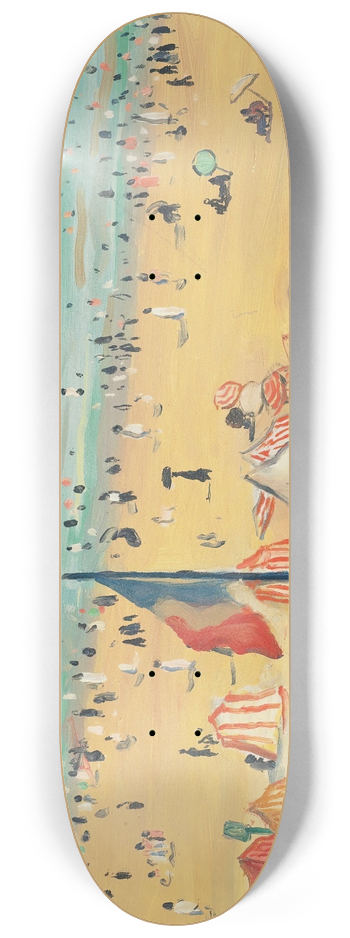 Albert Marquet - La Plage, Sables Dolonne 8.25 inch art skate deck