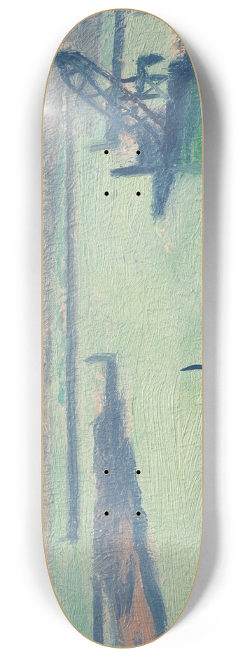 Albert Marquet - Le Port de lAgha 8.25 inch art skate deck