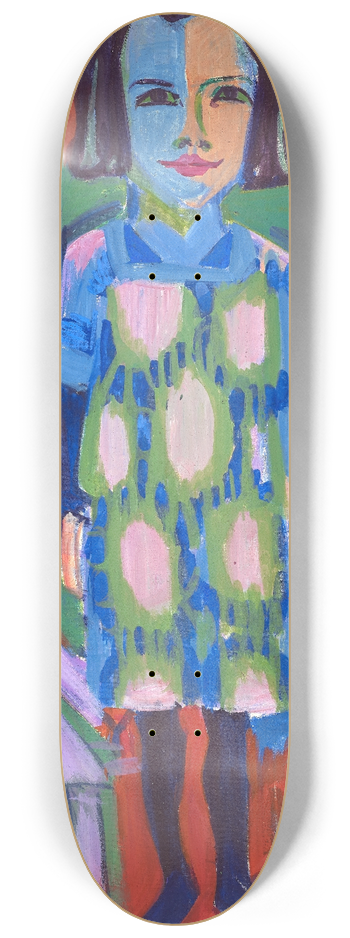 Albert Mller - Portrait Bruna 8.25 inch art skate deck