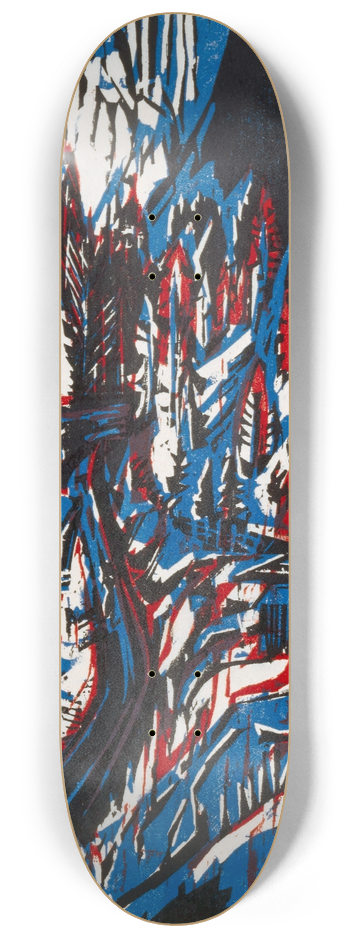 Albert Mller - Sertigtal 8.25 inch art skate deck