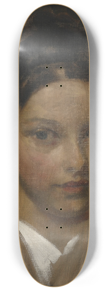 Albert Ritzberger - Mdchenportrt 8.25 inch art skate deck
