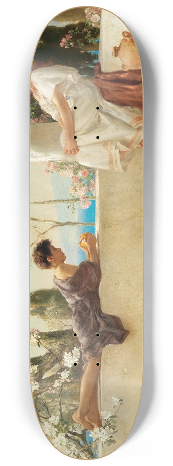 Albert Tschautsch - At The Veranda 8.25 inch art skate deck