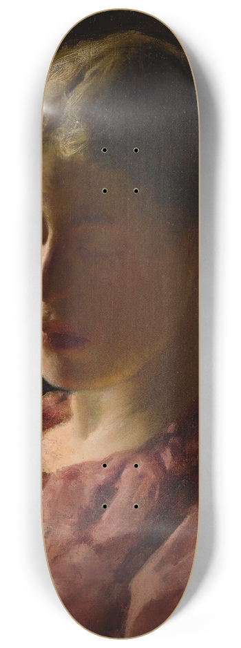 Albert von Keller - Melancholy 8.25 inch art skate deck