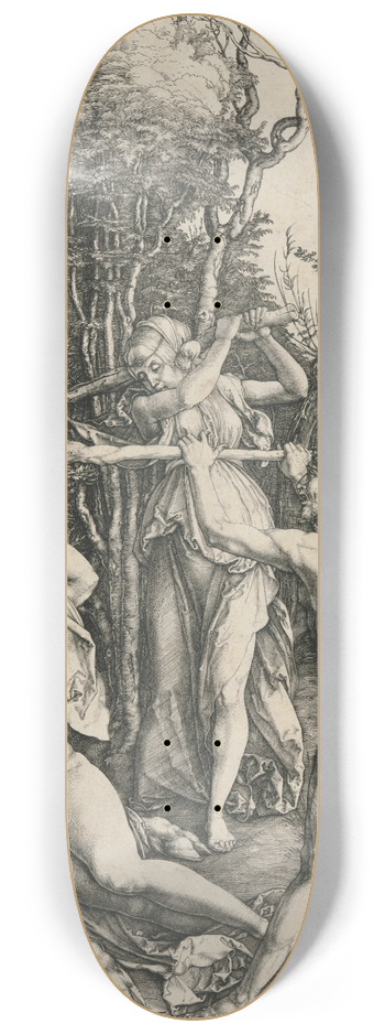 Albrecht Drer - Hercules at the Crossroads 8.25 inch art skate deck