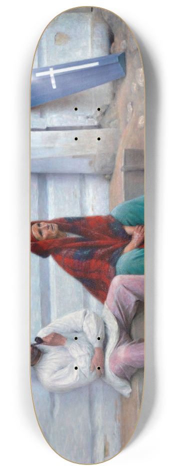 Aleksander Gierymski - Peasant coffin 8.25 inch art skate deck