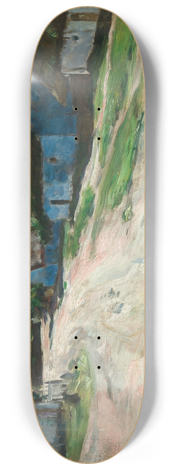Aleksander Gierymski - Road at Bronowice 8.25 inch art skate deck