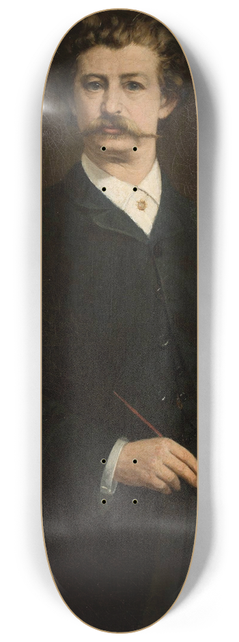 Aleksander Sochaczewski - Self-portrait 8.25 inch art skate deck