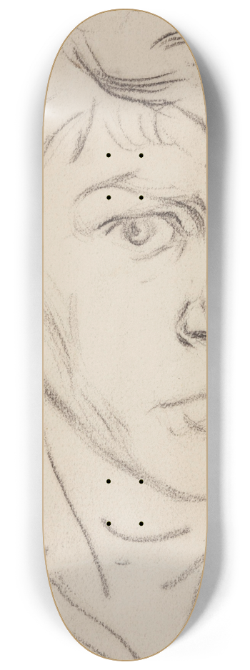 Aleksander Uurits - Autoportree 8.25 inch art skate deck