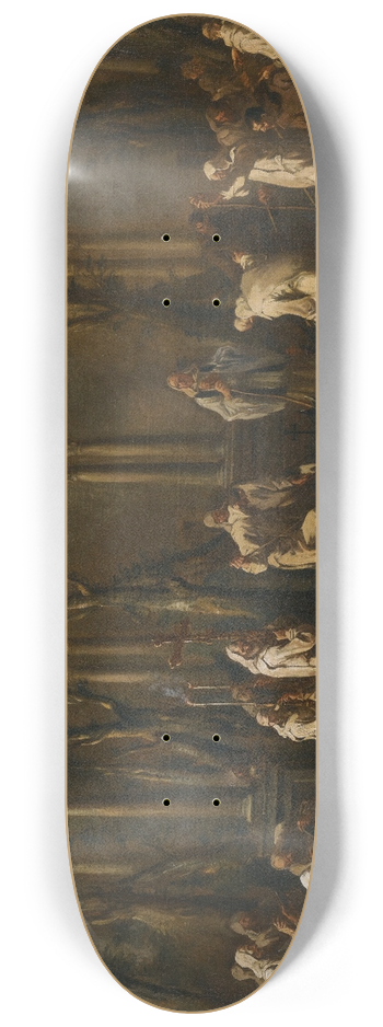 Alessandro Magnasco - A Monks Burial 8.25 inch art skate deck