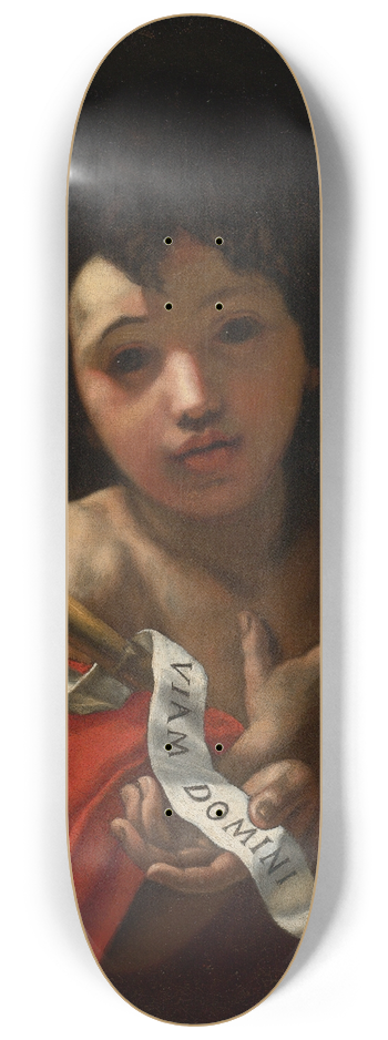 Alessandro Rosi - St. John The Baptist 8.25 inch art skate deck