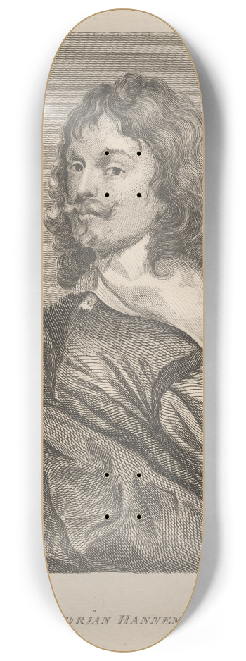 Alexander Bannerman - Adrian Hanneman 8.25 inch art skate deck