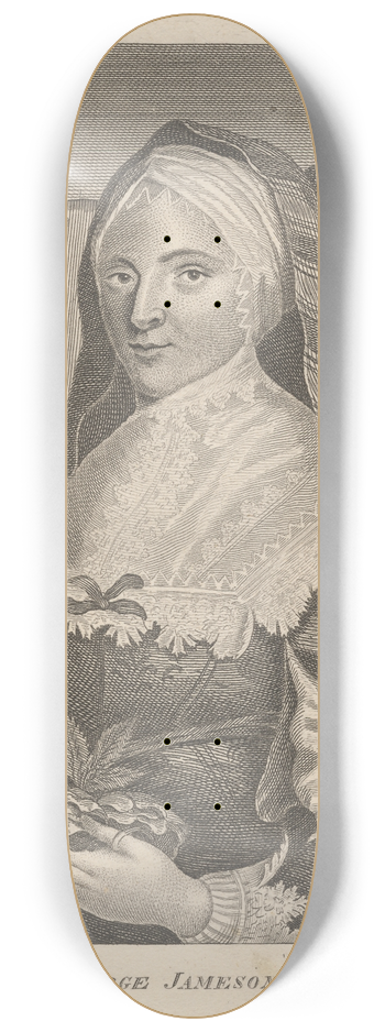 Alexander Bannerman - George Jamesone 8.25 inch art skate deck