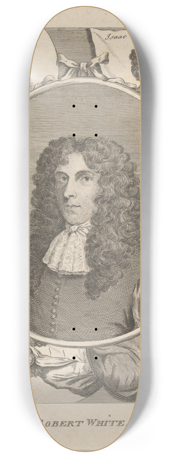 Alexander Bannerman - Robert White, P. Vansomer, Isaac Becket, John Start and William Elder 8.25 inch art skate deck