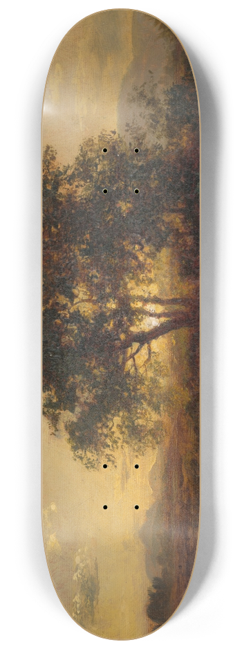 Alexander Brodszky - Early Evening Landscape 8.25 inch art skate deck