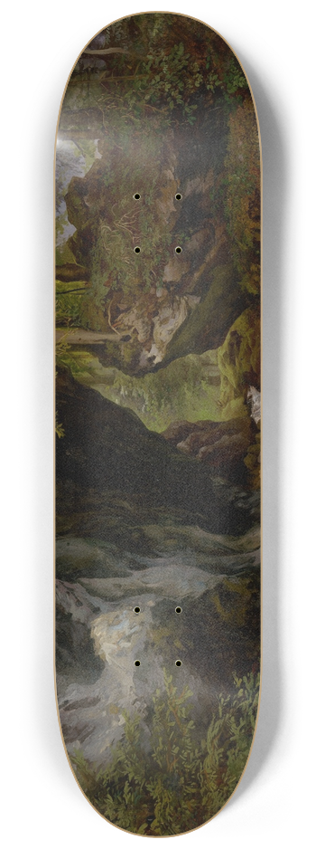 Alexander Brodszky - Forests Interior 8.25 inch art skate deck
