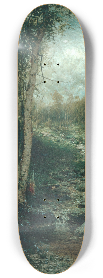 Alexander Helwig Wyant - An Old Clearing 8.25 inch art skate deck