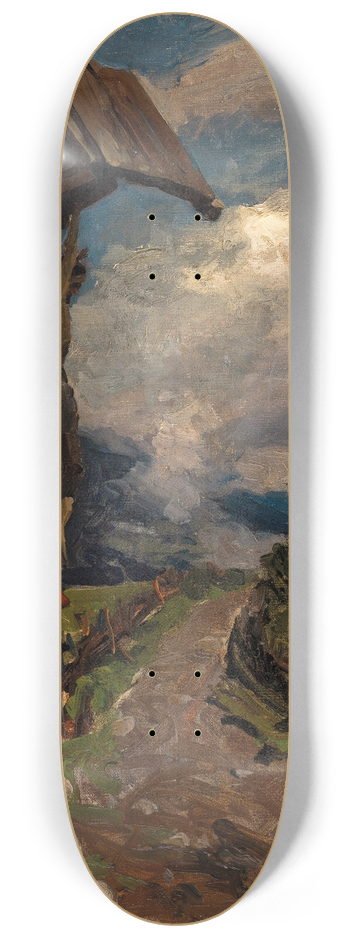 Alexander Koester - A Wayside Shrine 8.25 inch art skate deck