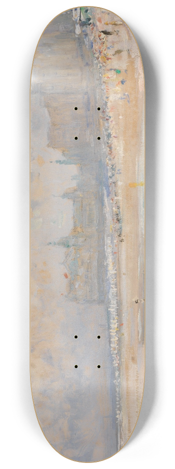 Alexander Marcette - Het strand van Oostende 8.25 inch art skate deck