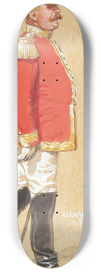 Alexander Pock - Kaiserlicher Stallbergeher 8.25 inch art skate deck