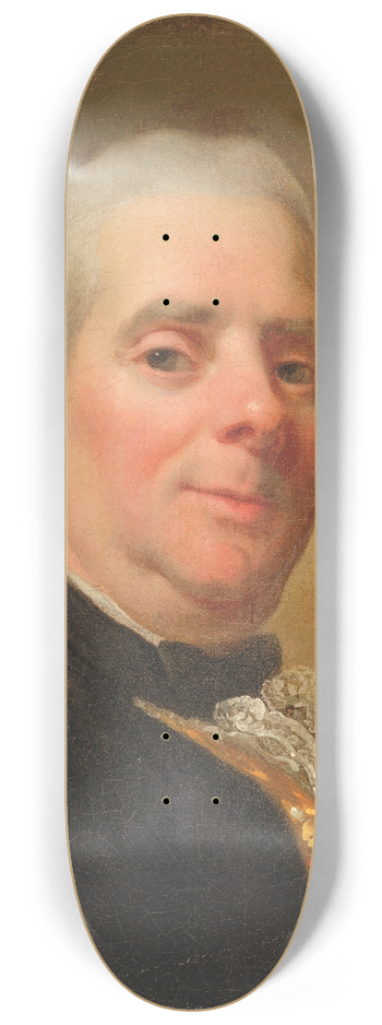 Alexander Roslin - Self-portrait 8.25 inch art skate deck