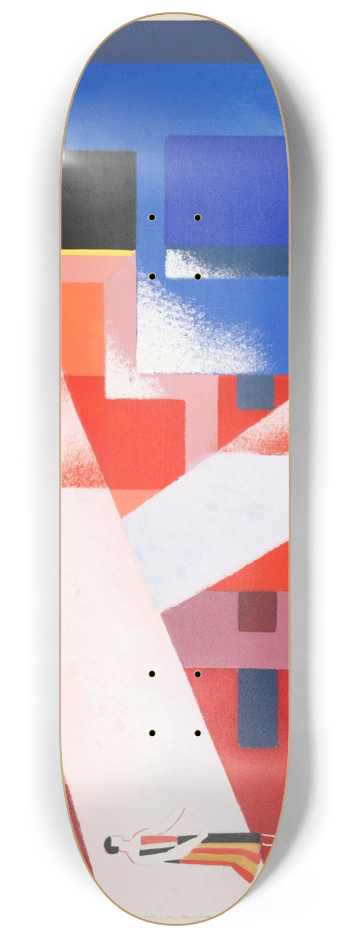 Alexandra Exter - Maquettes de Thatre 15 8.25 inch art skate deck
