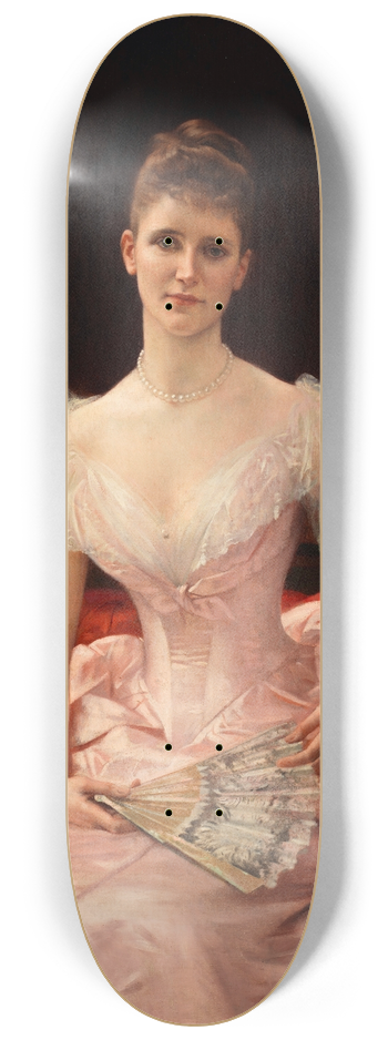 Alexandre Cabanel - Olivia Peyton Murray Cutting, Wife Of William Bayard 8.25 inch art skate deck