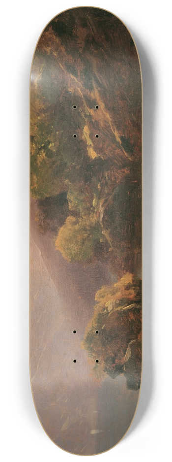 Alexandre Calame - Partie vom Genfer See 8.25 inch art skate deck