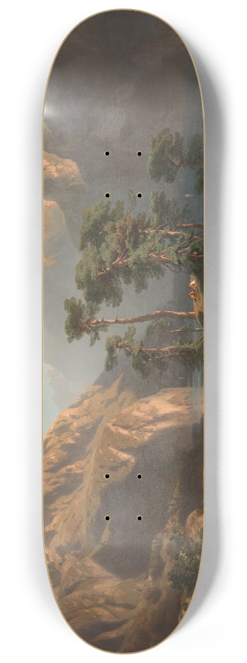 Alexandre Calame - Vierwaldsttter See 8.25 inch art skate deck