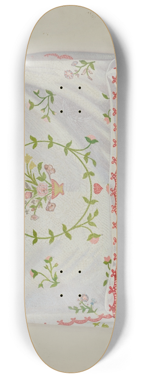 Frank Gutting - Quilt 8.25 inch art skate deck