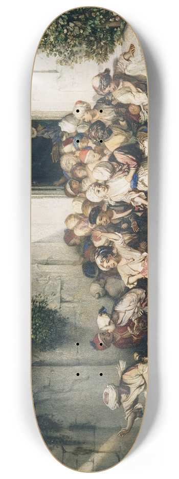 Alexandre-Gabriel Decamps - Out of School 8.25 inch art skate deck