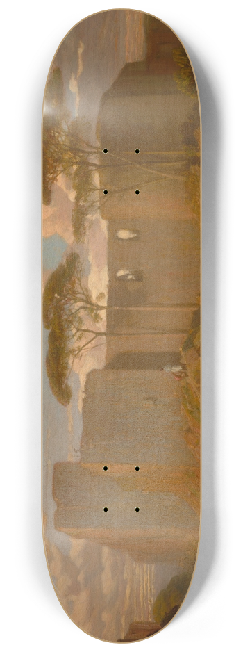 Alexandre-Gabriel Decamps - The Good Samaritan 8.25 inch art skate deck