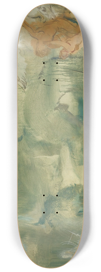 Alexandre Jacovleff - Perseus And Andromeda 8.25 inch art skate deck