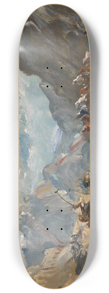 Alexandre Jacovleff - Polo Game AtMisgar 8.25 inch art skate deck