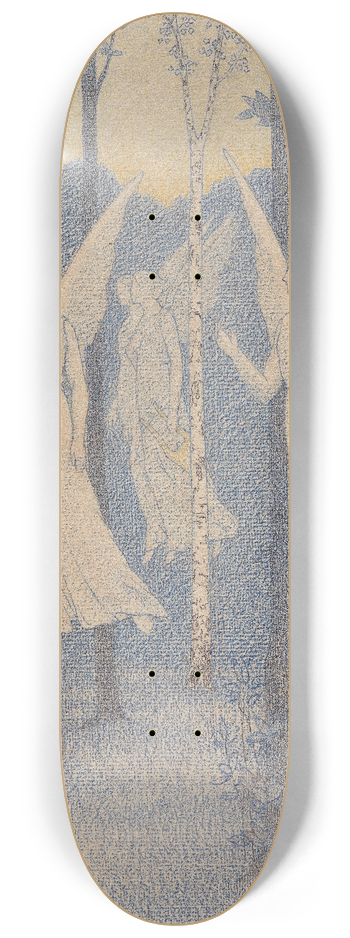 Alexandre Son - Study for In the Woods, Evening 8.25 inch art skate deck