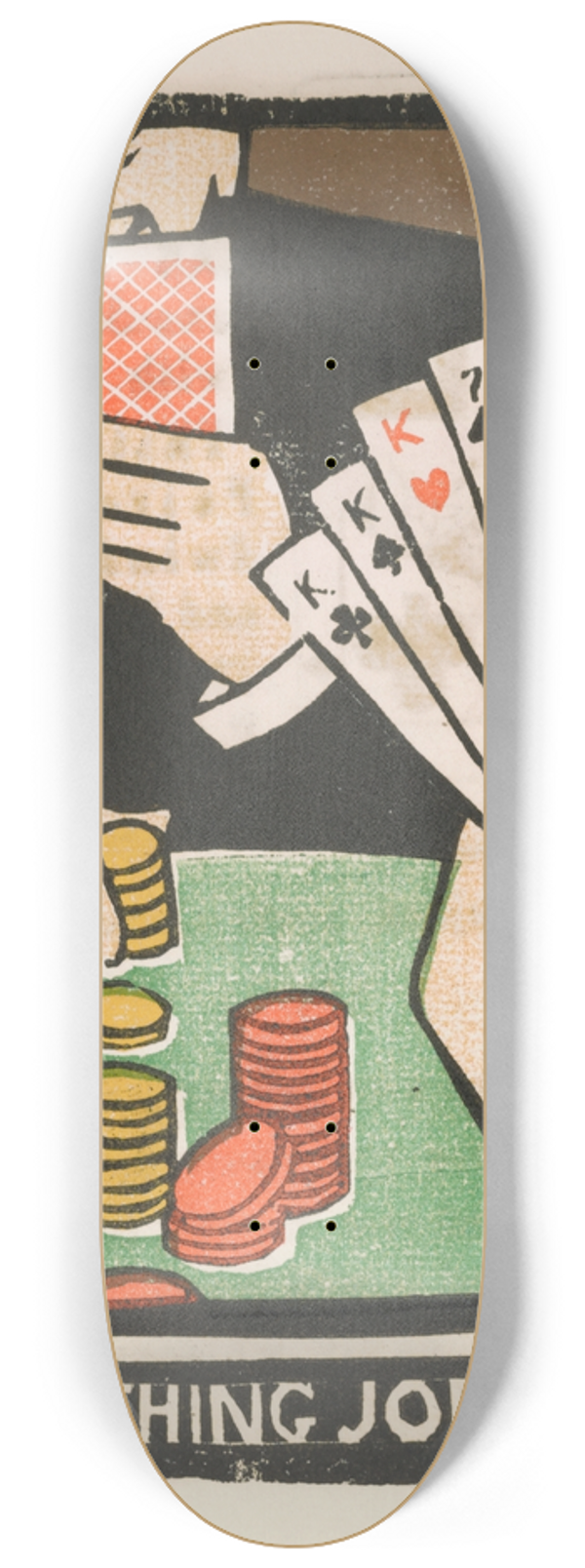 Frank Holme - Sure-thing Joey in 8.25 inch art skate deck